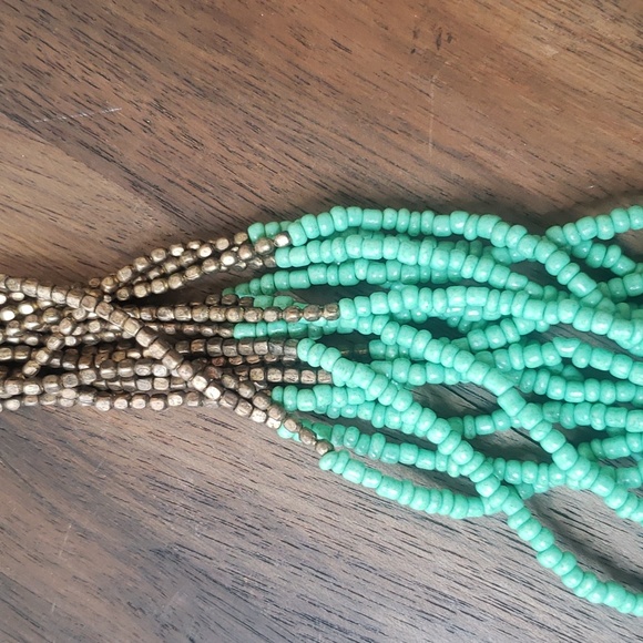Multi Strand Beaded Necklace - Picture 3 of 4